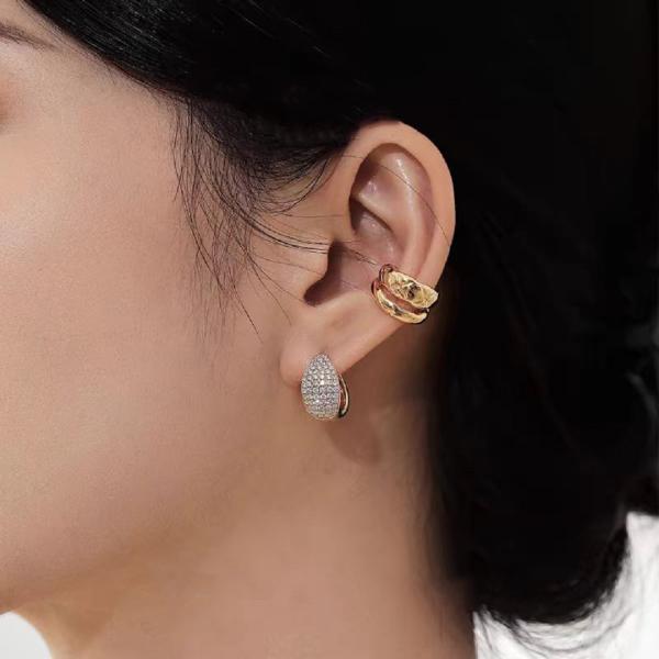 Lab grown diamond Waterdrop Earrings
