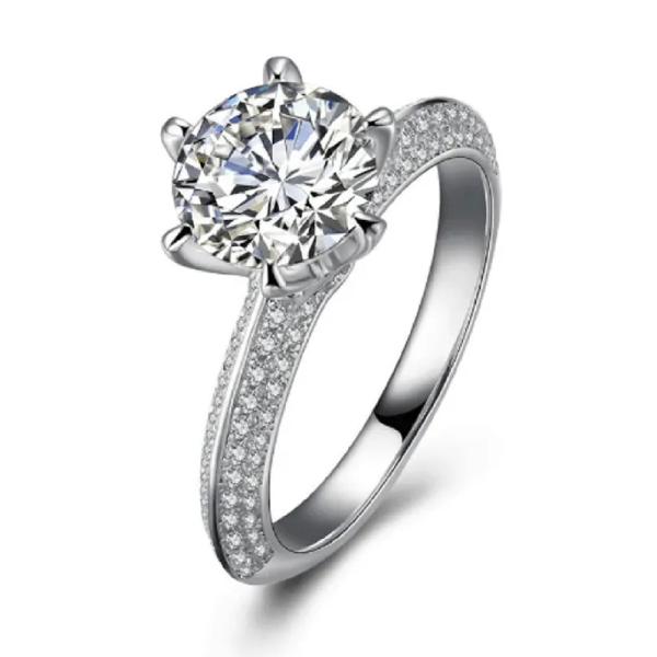 Half of the territory Lab-grown Diamond Ring