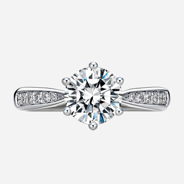 Starlight six-prong Lab-grown Diamond Rings