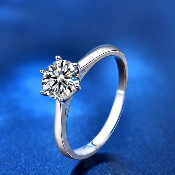 Zhou Family Six Claw Lab-grown Diamond Rings