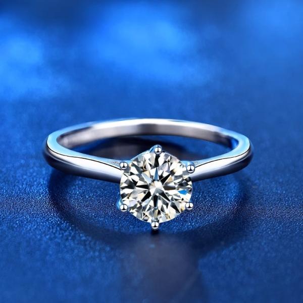 Zhou Family Six Claw Lab-grown Diamond Rings