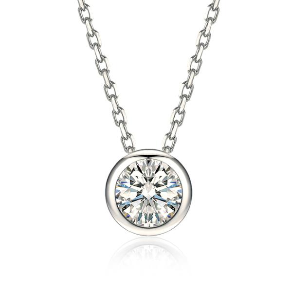 Lab Grown Diamond Bubble Necklaces