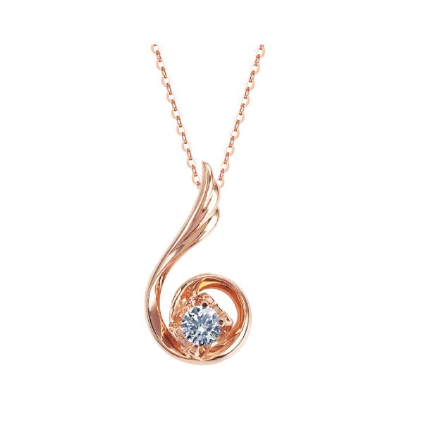 Lab Grown Diamond Angel Heart necklaces