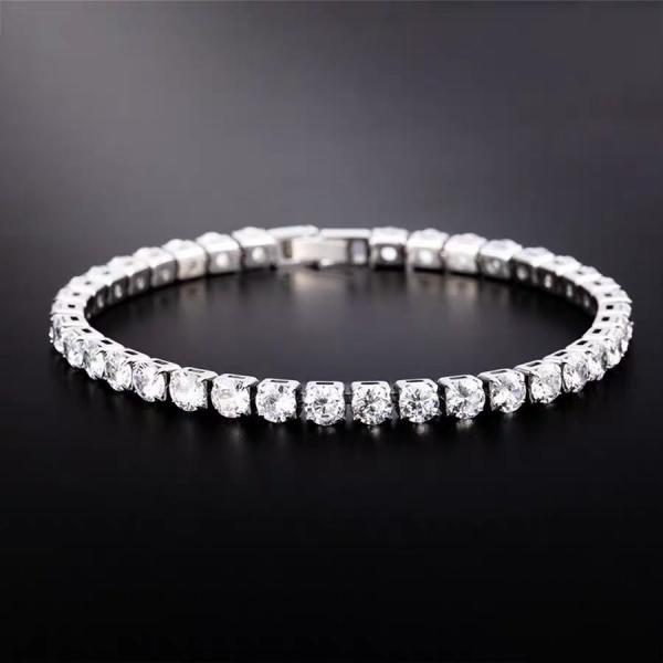 Lab grown diamond full diamond bracelets
